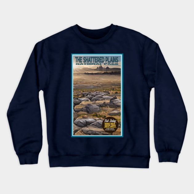 The Shattered Plains Crewneck Sweatshirt by Crew